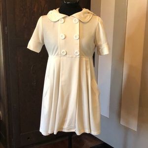 Vintage double breasted swing dress